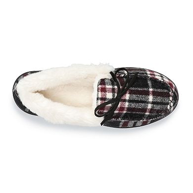 Women's Sonoma Goods For Life® Plaid Moccasin Slippers