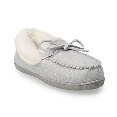 Kohls womens moccasin discount slippers