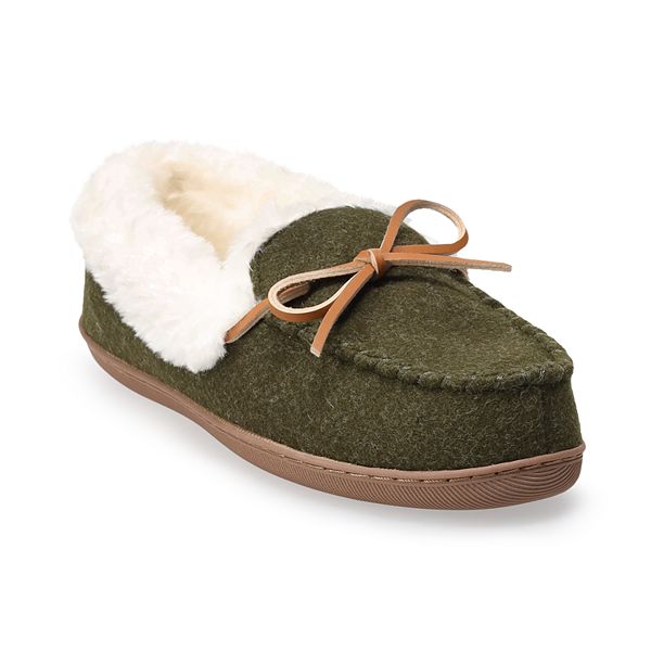 Sonoma Goods For Life® Women's Heathered Knit Moccasin Slippers