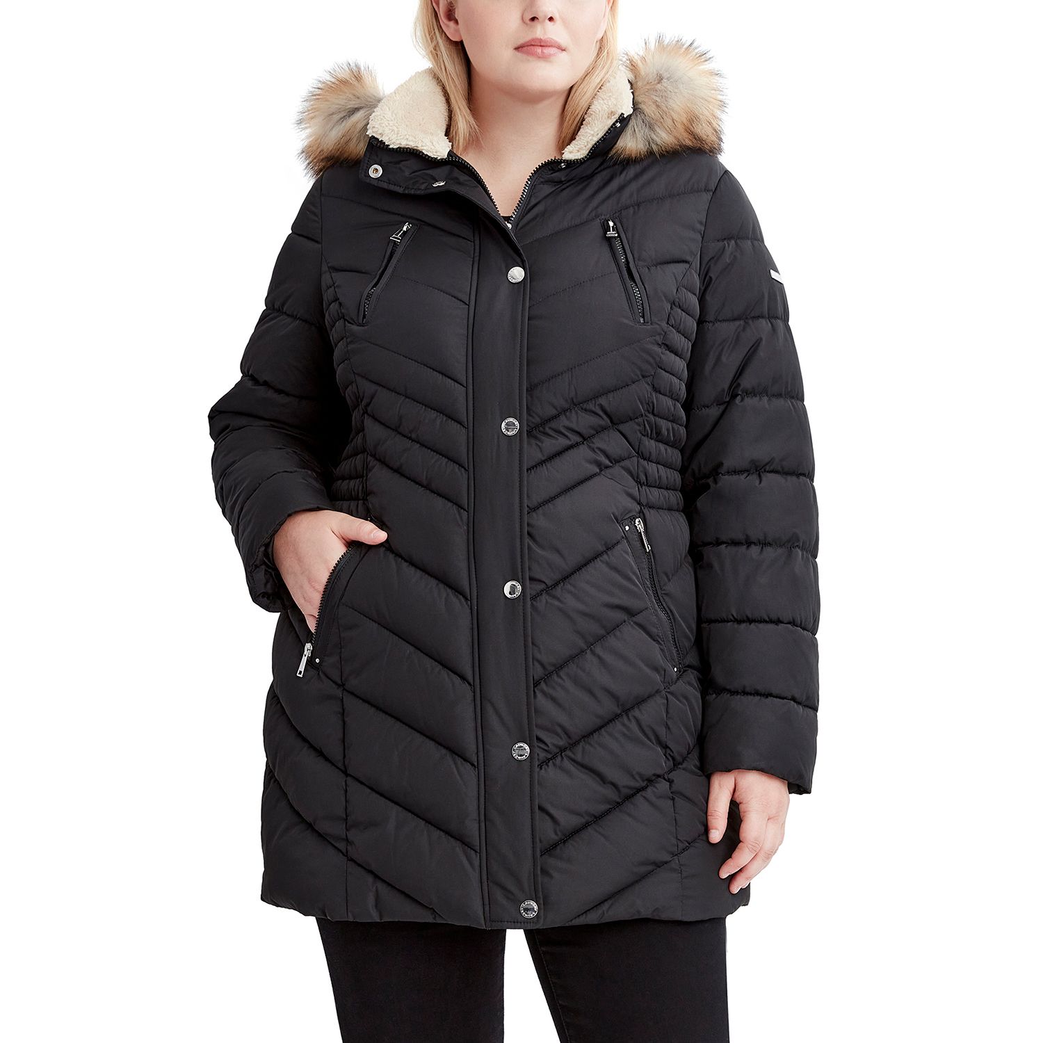 kohls womens plus coats