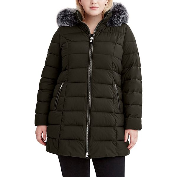 Plus Size Halitech Stretch Puffer Jacket