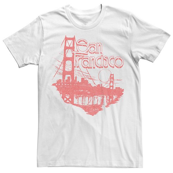 Men's San Francisco Golden Gate Destination California Tee