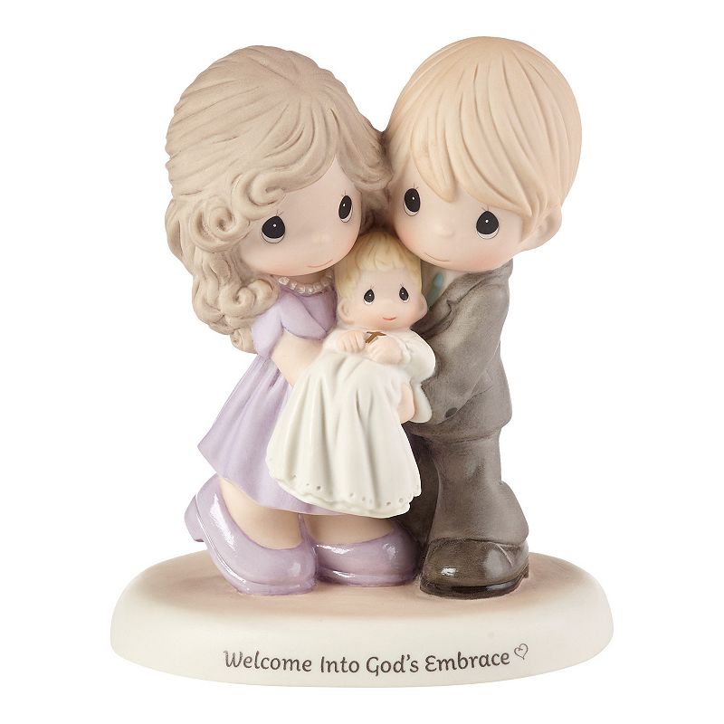 Precious Moments Family Embrace Figurine Table Decor, Multicolor