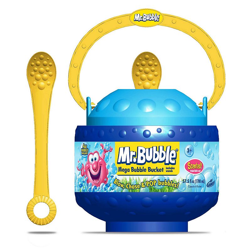 Kid Galaxy - Mr. Bubble Mega Bubble Bucket, Multicolor