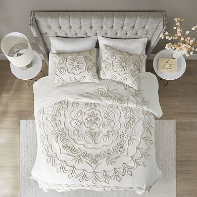 Madison Park Juliana Chenille Coverlet Set