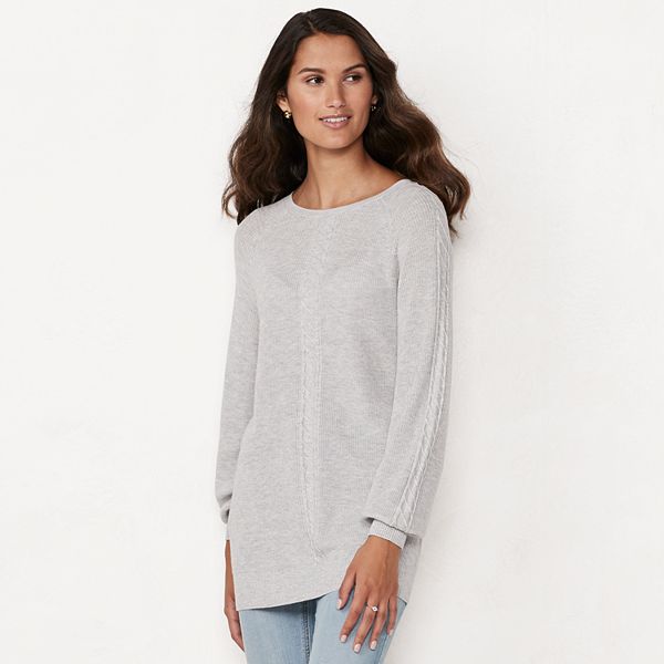 Kohl's womens best sale pullover sweaters