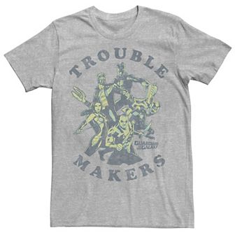Men's Marvel Guardians Of The Galaxy Trouble Makers Tee