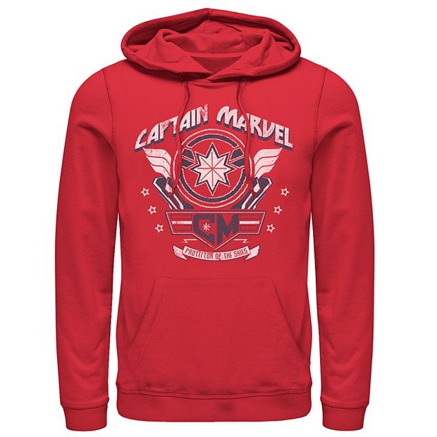 Captain marvel 2025 hoodie mens