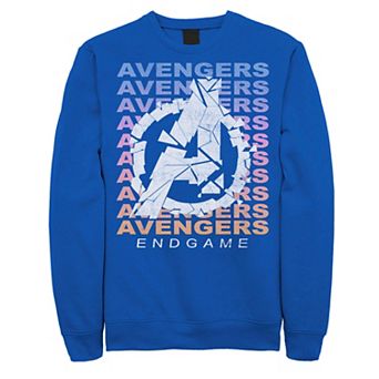 Men's Marvel Avengers: Endgame Gradient Logo Shatter Sweatshirt