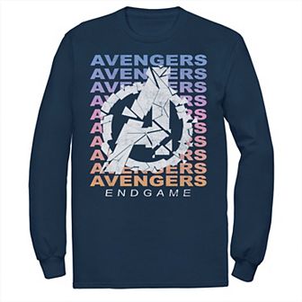 Men's Marvel Avengers: Endgame Gradient Logo Shatter Tee