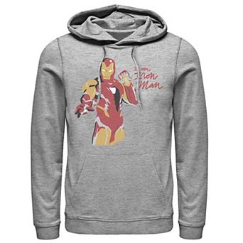 Men's Marvel Avengers: Endgame Iron Man Scribbles Hoodie