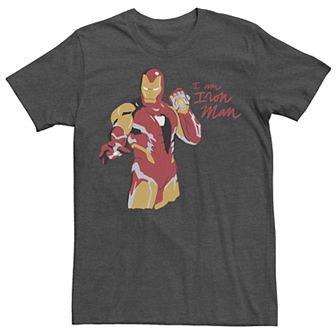 Men's Marvel Avengers: Endgame Iron Man Scribbles Tee