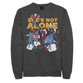 Men's Marvel Avengers Shes Not Alone Group Shot Sweatshirt