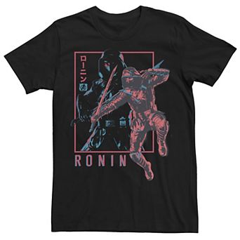Men's Marvel Avengers Endgame Ronin Sign Neon Poster Tee