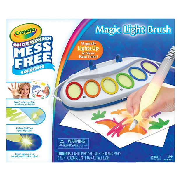 Crayola Color Wonder Mess-Free Magic Light Brush Painting Set