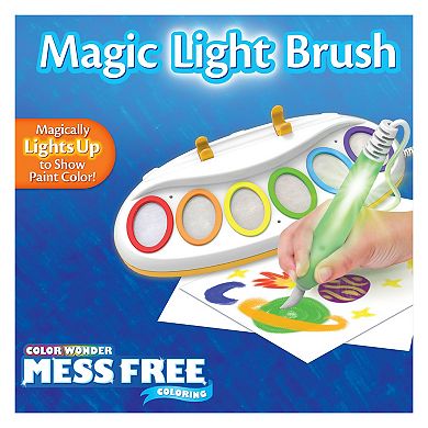 Crayola Color Wonder Mess-Free Magic Light Brush Painting Set