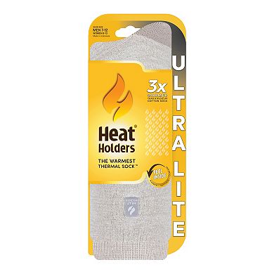 Men's Heat Holders Twist Ultra Lite Crew Socks