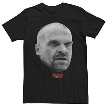Men's Stranger Things Hopper Head Tee