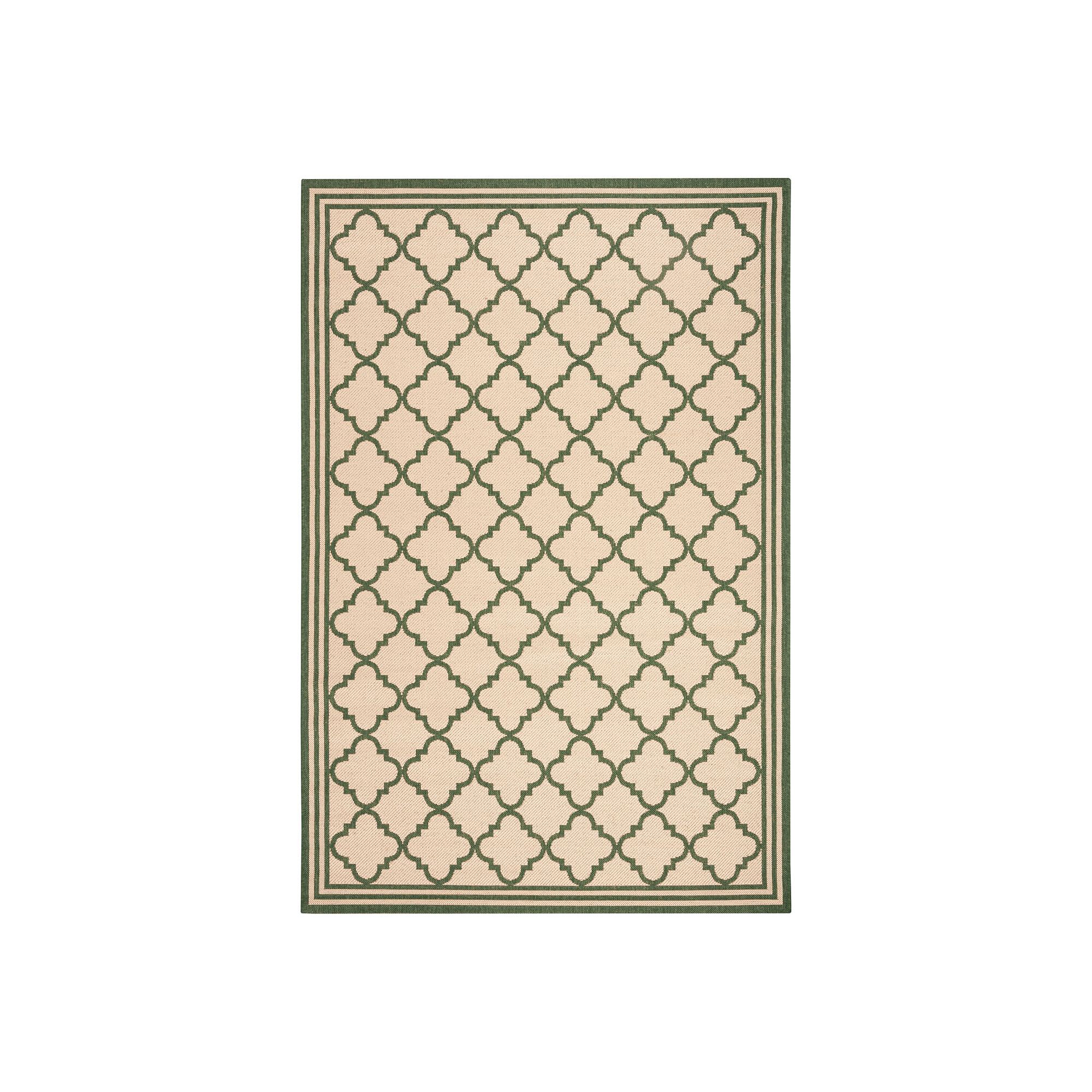 Safavieh Beach House Leah Indoor Outdoor Rug, Ivory Green