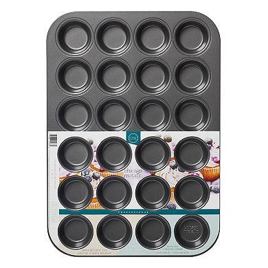 Chicago Metallic Professional 24-Cup Nonstick Mini Muffin Pan