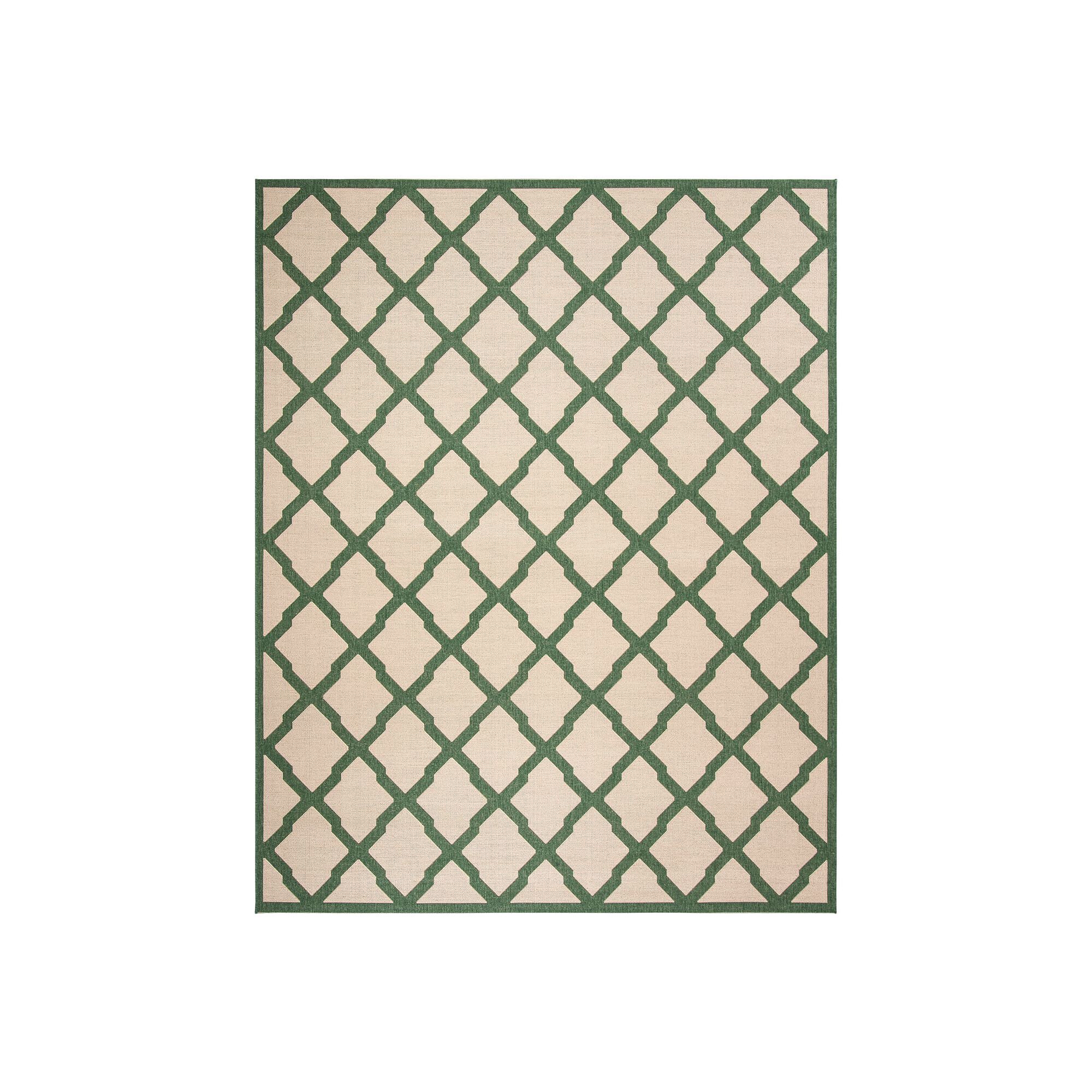 Safavieh Beach House Skylar Indoor Outdoor Rug, Ivory Green