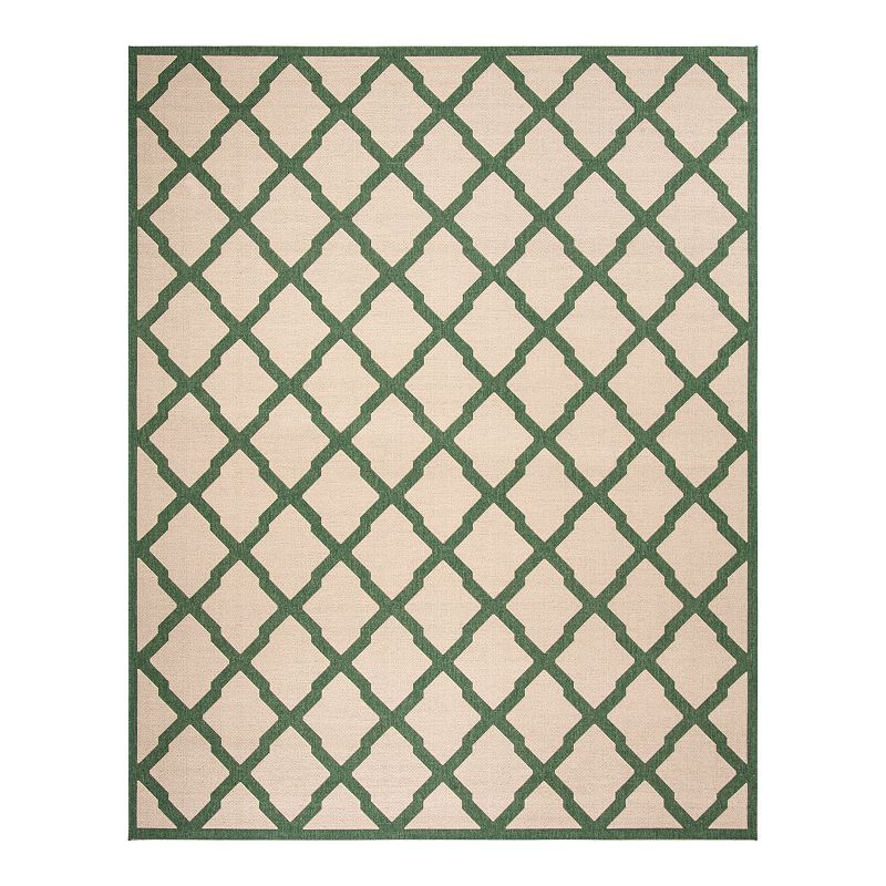 Safavieh Beach House Skylar Indoor Outdoor Rug, White, 3X5 Ft