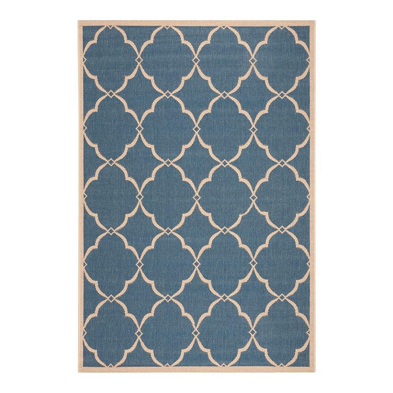 Safavieh Beach House Lucy Indoor Outdoor Rug, Blue, 2X8 Ft