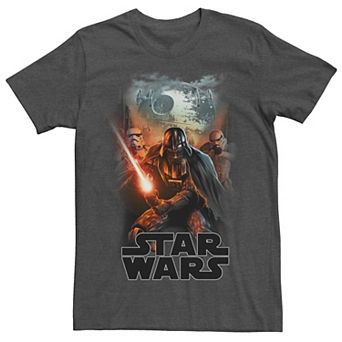 Men's Star Wars Darth Vader Dark Poster Tee