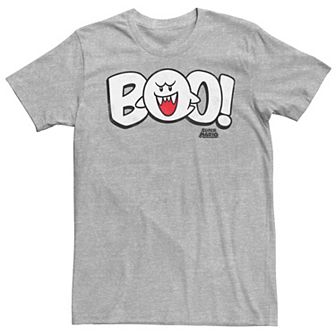 Men's Super Mario Bros Boo Logo Tee