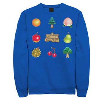 Men's Animal Crossing Items Found Title Logo Sweatshirt