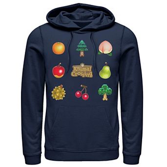 Men's Animal Crossing Items Found Title Logo Hoodie