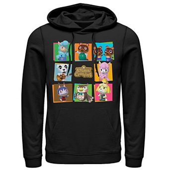 Men's Animal Crossing Group Shot Panels Hoodie