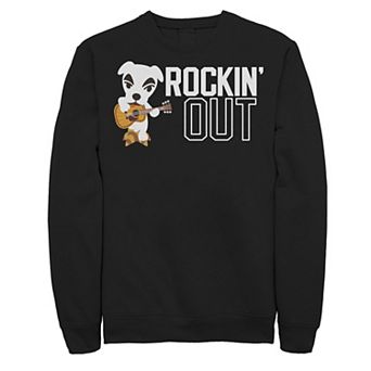 Men's Animal Crossing Rockin Out Poster Sweatshirt