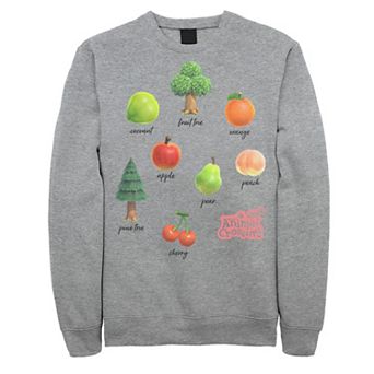 Men's Animal Crossing New Horizons Fruit And Trees Sweatshirt