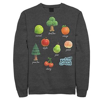 Men's Animal Crossing New Horizons Fruit And Trees Sweatshirt