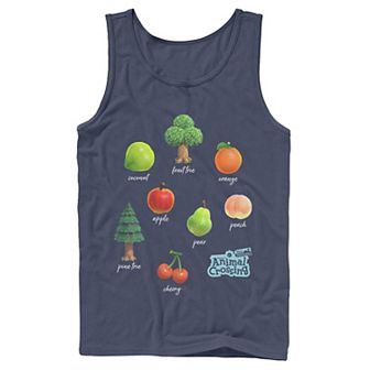 Men's Animal Crossing New Horizons Fruit And Trees Tank Top