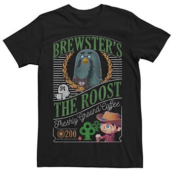 Men's Nintendo Animal Crossing Brewster's The Roost Tee
