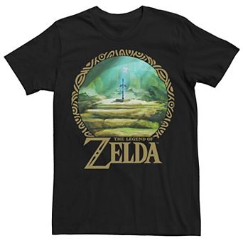 Men's Zelda Korok Forest Circle Portrait Tee