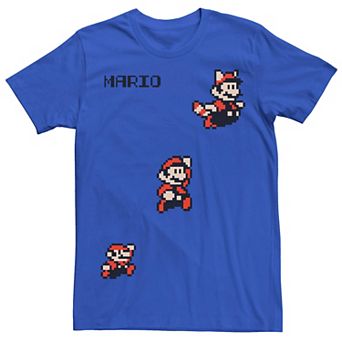 Men's Super Mario 8-Bit Transformation Tee