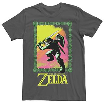 Men's Zelda Surf Retro Poster Tee