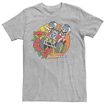 Men's Mario Kart Baja Buds Beach Portrait Tee