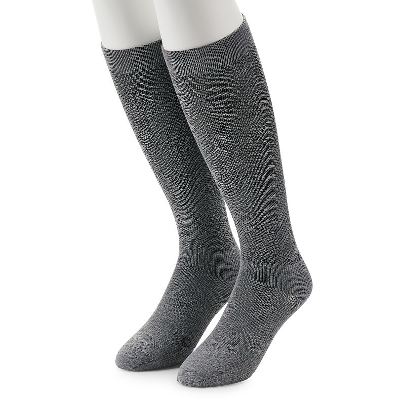 UPC 042825698888 product image for Men's Dr. Scholl's 2-pack American Lifestyle Light Compression Over-The-Calf Soc | upcitemdb.com