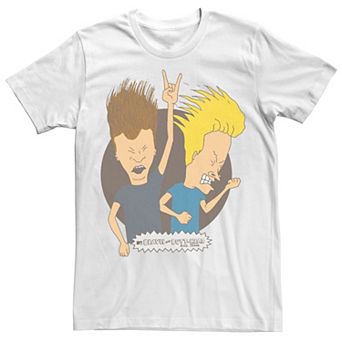 Men's Beavis & Butthead So Broken Group Shot Poster Tee