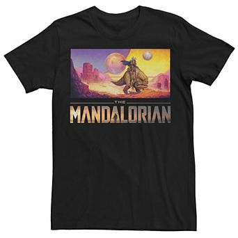 Men's Star Wars The Mandalorian Dreamscape Journey Tee