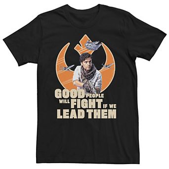 Men's Star Wars: The Rise Of Skywalker Good People Will Fight Tee
