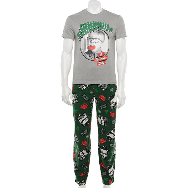 Men's A Christmas Story Oh Fudge Pajama Set in Gift Box