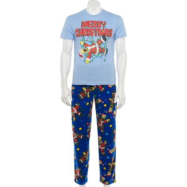 Kohls mens best sale pj sets