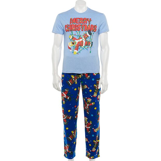 Mens simpsons pyjamas discount nightwear