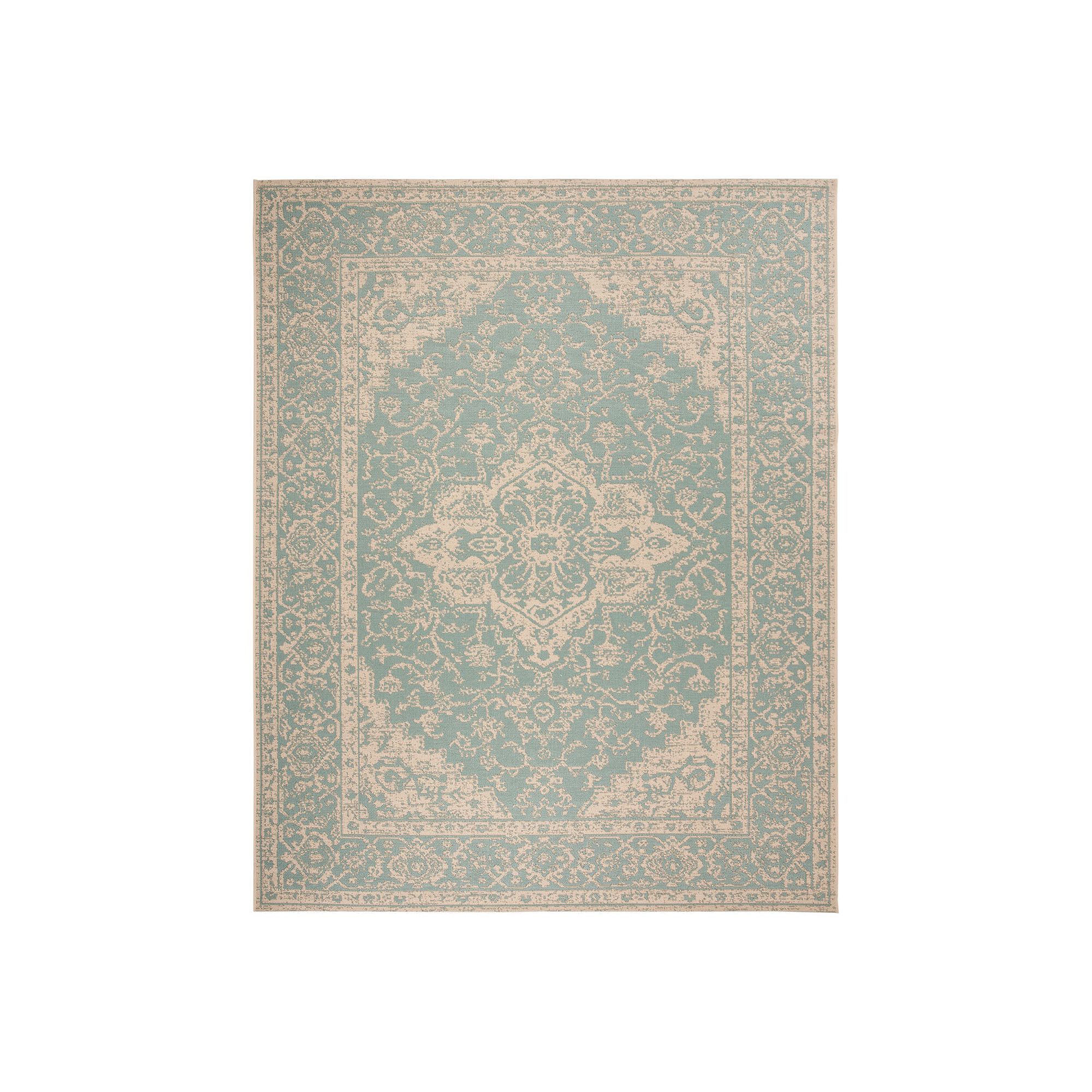 Safavieh Beachouse Jade Rug, Aqua Ivory