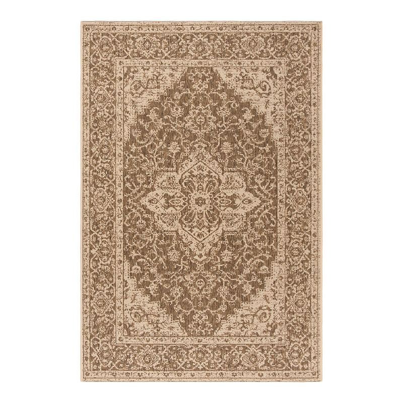 Safavieh Beachouse Jade Rug, Beig/Green, 8X10 Ft